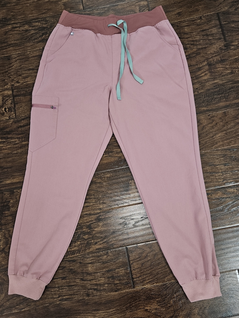 EUC Figs Large Zamora Joggers - Mineral Mauve